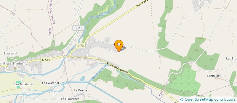 localisation de l'entreprise MONSIEUR JIMMY BUGNET  PAJAY