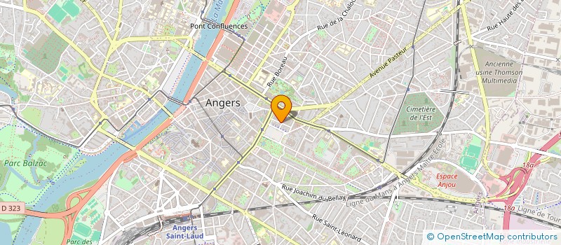 localisation de l'entreprise MONSIEUR JIMMY CABOT à ANGERS