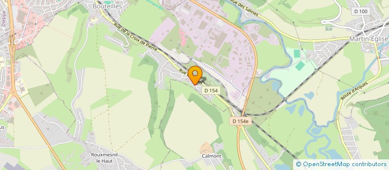 localisation de l'entreprise MONSIEUR JIMMY CAUMONT  ROUXMESNIL-BOUTEILLES