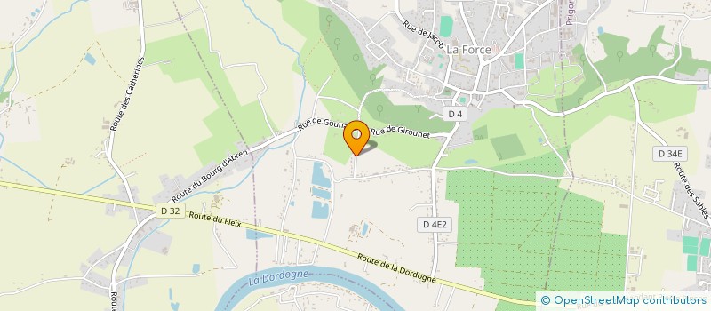 localisation de l'entreprise MONSIEUR JIMMY CHABOT  LE FLEIX