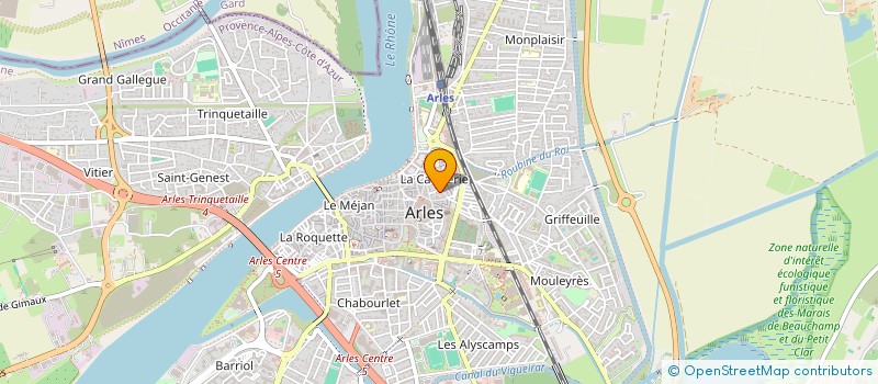 localisation de l'entreprise MONSIEUR JIMMY CHAMPIGNY  ARLES