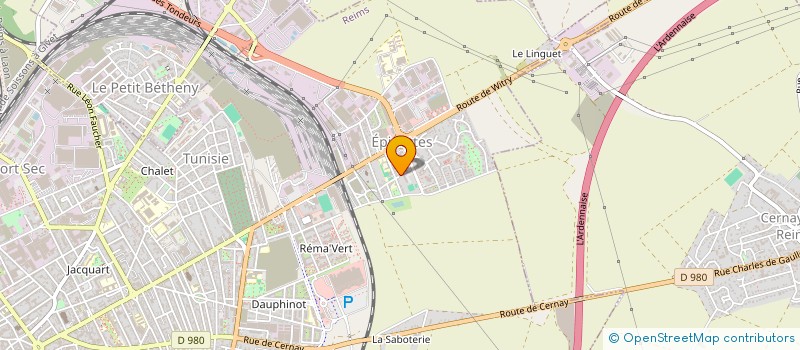 localisation de l'entreprise MONSIEUR JIMMY CHARTOL  REIMS