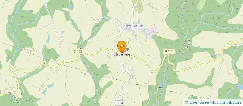 localisation de l'entreprise MONSIEUR JIMMY CHATEL  VILLEMAGNE