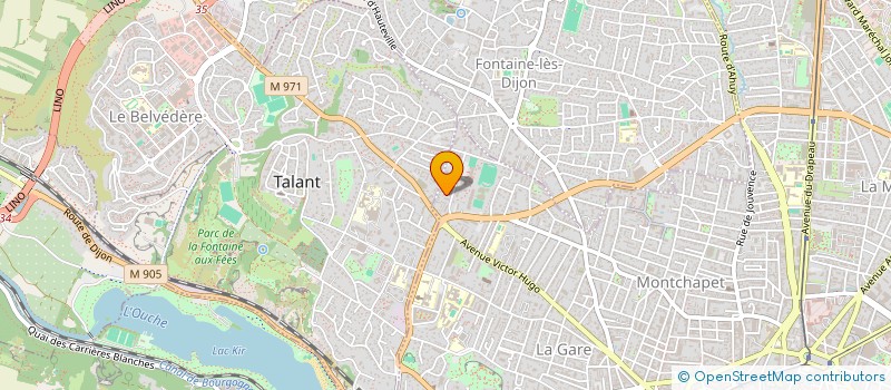 localisation de l'entreprise MONSIEUR JIMMY CHRETIEN  DIJON