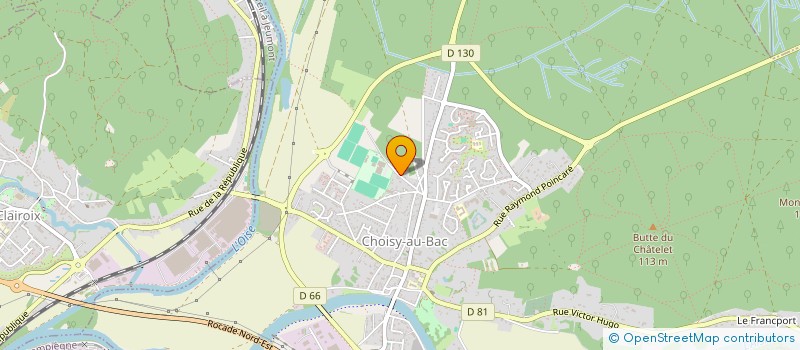 localisation de l'entreprise MONSIEUR JIMMY CIMINO  CHOISY-AU-BAC