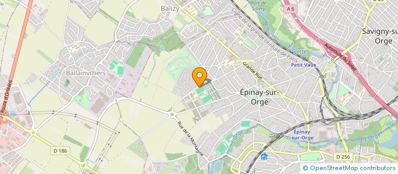 localisation de l'entreprise MONSIEUR JIMMY CLERVEAU  EPINAY-SUR-ORGE