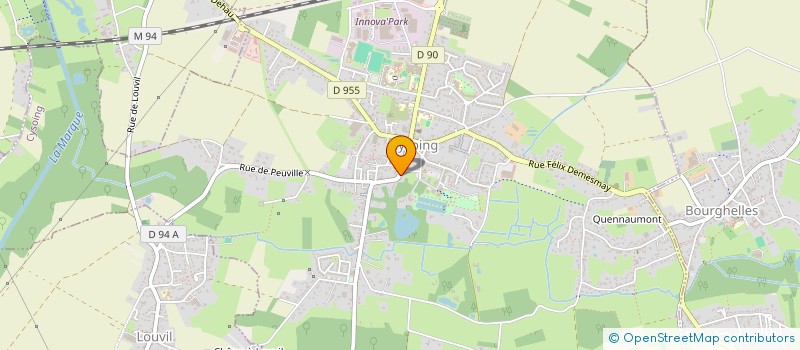 localisation de l'entreprise MONSIEUR JIMMY CLIQUENNOIS  CYSOING