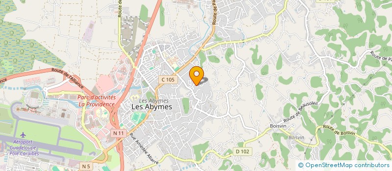 localisation de l'entreprise MONSIEUR JIMMY CLOSTRES à LES ABYMES