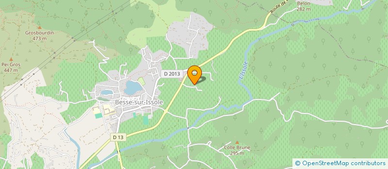 localisation de l'entreprise MONSIEUR JIMMY COLLET à BESSE-SUR-ISSOLE