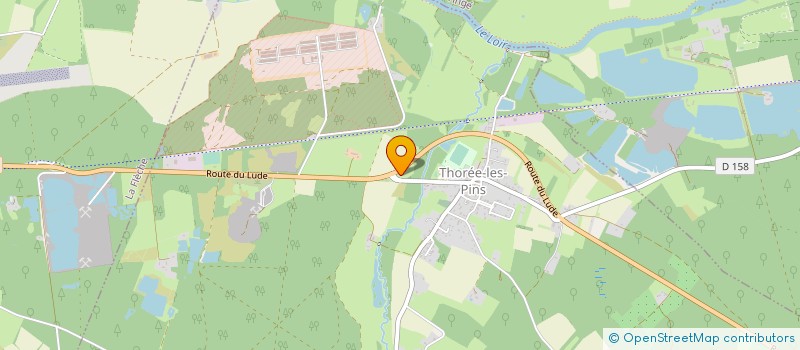 localisation de l'entreprise MONSIEUR JIMMY CORMIER  LUCHE PRINGE