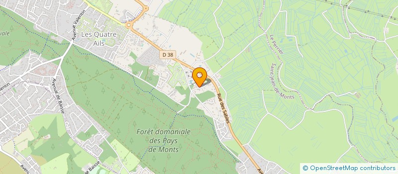 localisation de l'entreprise MONSIEUR JIMMY COURANT  SAINT-JEAN-DE-MONTS