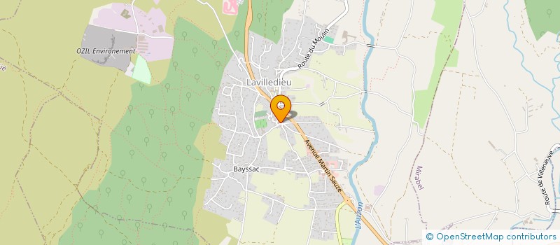 localisation de l'entreprise MONSIEUR JIMMY COURBET  LAVILLEDIEU