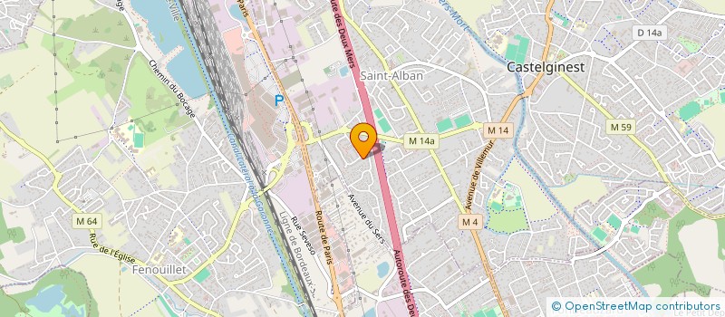 localisation de l'entreprise MONSIEUR JIMMY CRETINOIR à SAINT-ALBAN