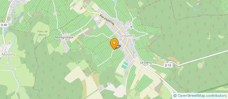 localisation de l'entreprise MONSIEUR JIMMY CROIX  GRAUVES