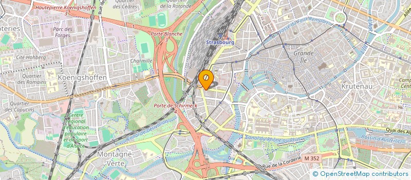 localisation de l'entreprise MONSIEUR JIMMY CUQUEL à STRASBOURG
