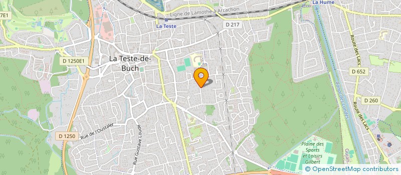 localisation de l'entreprise MONSIEUR JIMMY DANIS  LA TESTE-DE-BUCH