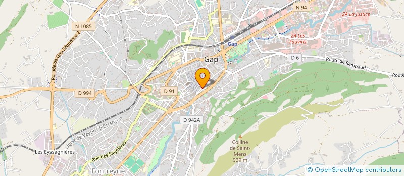 localisation de l'entreprise MONSIEUR JIMMY DE LANGE  GAP