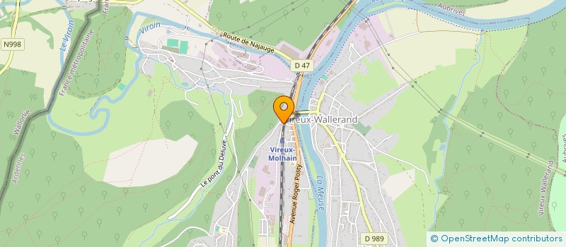 localisation de l'entreprise MONSIEUR JIMMY DELIERE  VIREUX-MOLHAIN