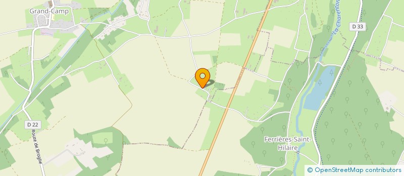 localisation de l'entreprise MONSIEUR JIMMY DELOUYE  GRAND-CAMP