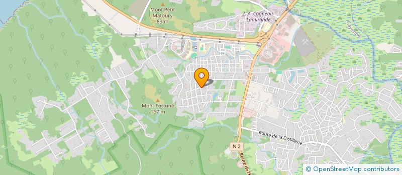 localisation de l'entreprise MONSIEUR JIMMY DESIR  CAYENNE