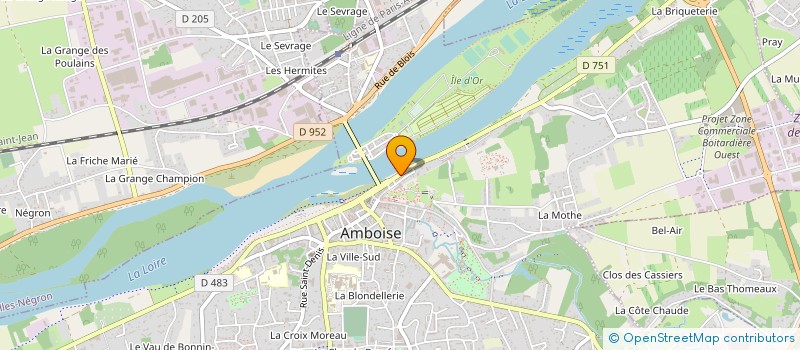 localisation de l'entreprise MONSIEUR JIMMY DEVRAND  AMBOISE