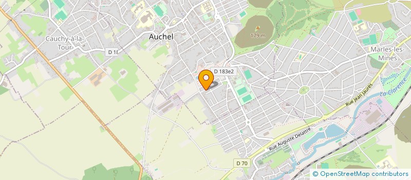 localisation de l'entreprise MONSIEUR JIMMY DISTRIBUE  AUCHEL