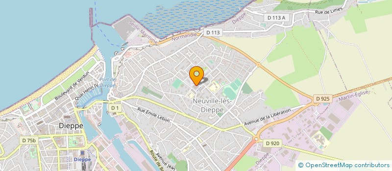 localisation de l'entreprise MONSIEUR JIMMY DORKEL à DIEPPE