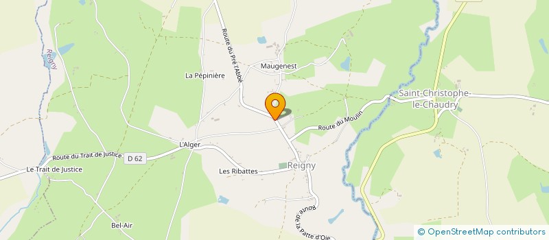 localisation de l'entreprise MONSIEUR JIMMY DUCROUX  REIGNY