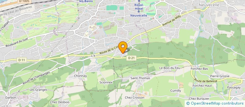 localisation de l'entreprise MONSIEUR JIMMY ELETTRO  EVIAN-LES-BAINS