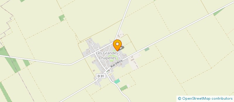localisation de l'entreprise MONSIEUR JIMMY FIEVEZ  LES GRANDES-CHAPELLES