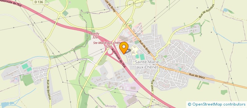 localisation de l'entreprise MONSIEUR JIMMY FLORE  SAINTE-MARIE-AUX-CHENES