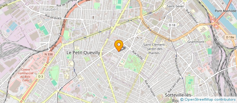 localisation de l'entreprise MONSIEUR JIMMY FOURNEAUX  ROUEN