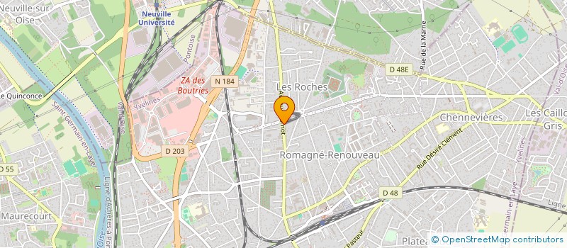 localisation de l'entreprise MONSIEUR JIMMY FREDERIC AFER  CONFLANS-SAINTE-HONORINE