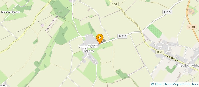 localisation de l'entreprise MONSIEUR JIMMY GAMBIER  VRAIGNES-LES-HORNOY