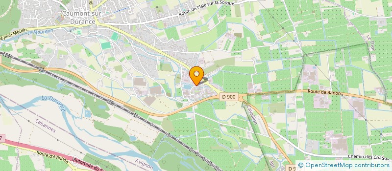 localisation de l'entreprise MONSIEUR JIMMY GARCIA  CAUMONT-SUR-DURANCE