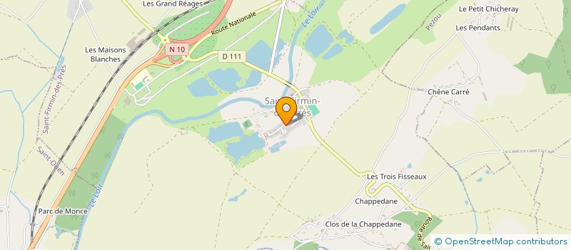 localisation de l'entreprise MONSIEUR JIMMY GAUVIN  SAINT-FIRMIN-DES-PRES