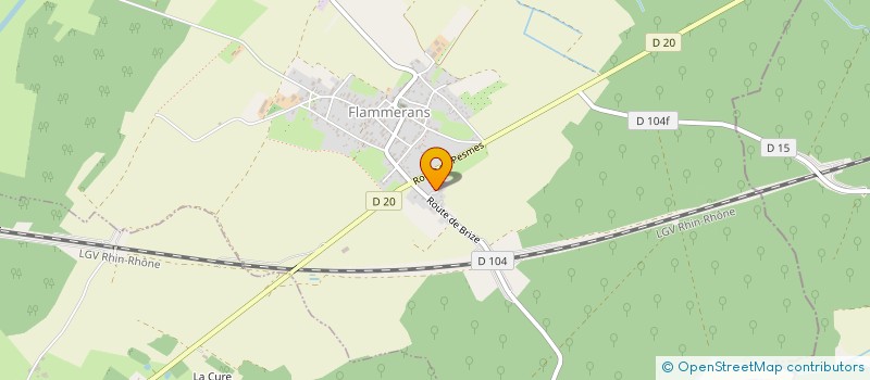 localisation de l'entreprise MONSIEUR JIMMY GEHENDEZ  FLAMMERANS