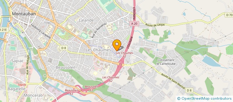 localisation de l'entreprise MONSIEUR JIMMY GIMENEZ à MONTAUBAN