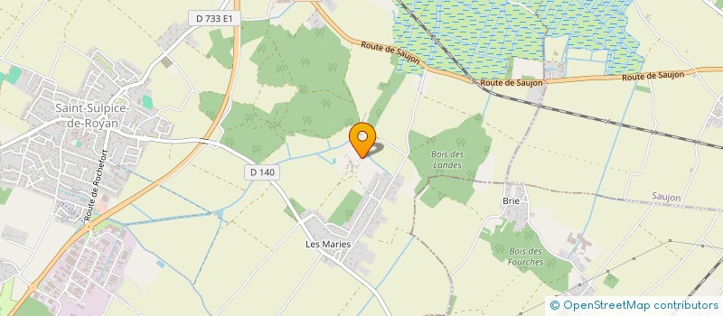 localisation de l'entreprise MONSIEUR JIMMY GIRAUD  SAINT-SULPICE-DE-ROYAN