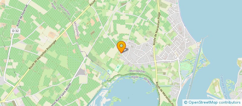 localisation de l'entreprise MONSIEUR JIMMY GONZALEZ  MARSEILLAN