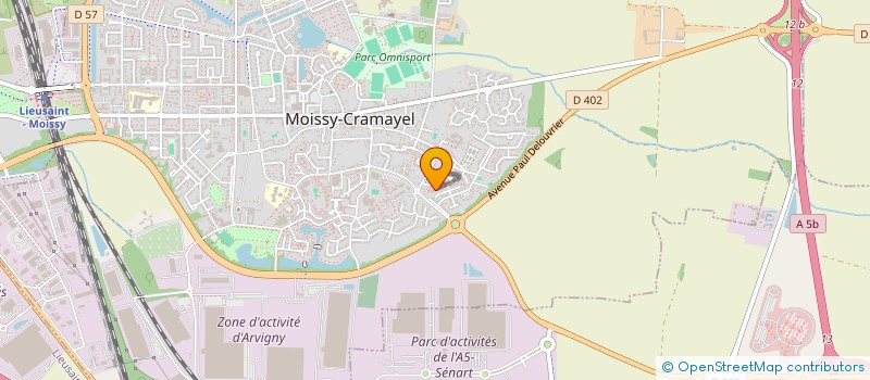 localisation de l'entreprise MONSIEUR JIMMY GOSSELIN à MOISSY-CRAMAYEL