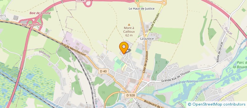 localisation de l'entreprise MONSIEUR JIMMY GOUJON  ABBEVILLE