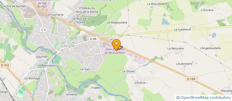 localisation de l'entreprise MONSIEUR JIMMY GOUT à BOUSSAY