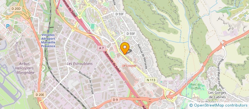 localisation de l'entreprise MONSIEUR JIMMY GRANCEA  VITROLLES