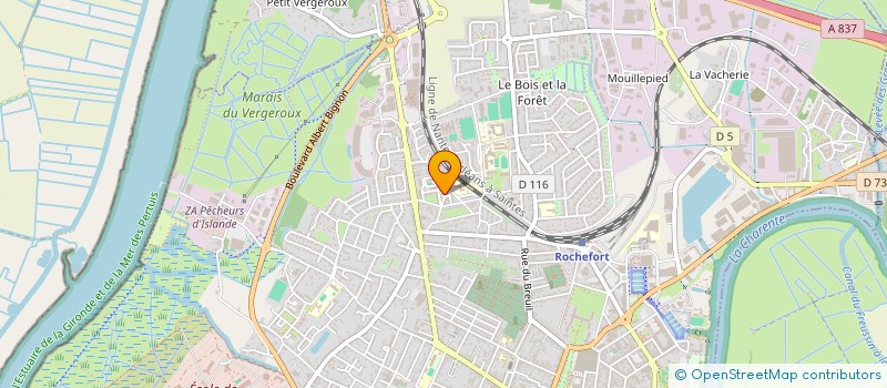 localisation de l'entreprise MONSIEUR JIMMY GRASSIOT  ROCHEFORT