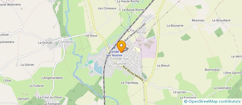 localisation de l'entreprise MONSIEUR JIMMY GREGOIRE à SABLONS-SUR-HUISNE