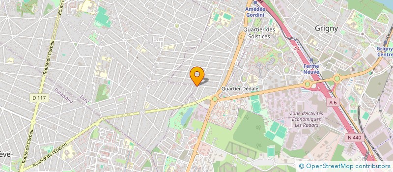 localisation de l'entreprise MONSIEUR JIMMY GRONDIN  MORSANG-SUR-ORGE