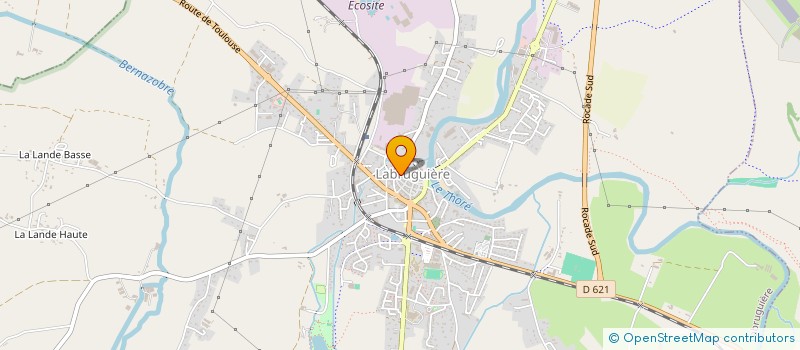 localisation de l'entreprise MONSIEUR JIMMY GRONDIN  LABRUGUIERE