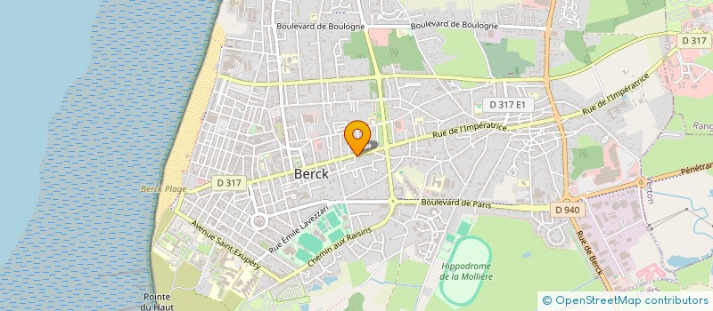 localisation de l'entreprise MONSIEUR JIMMY GUERVILLE  BERCK