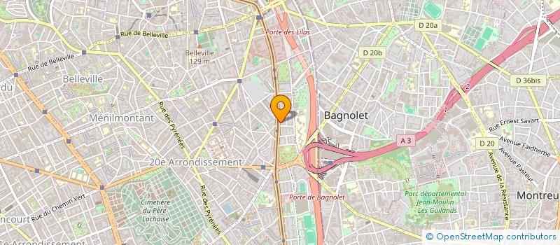 localisation de l'entreprise MONSIEUR JIMMY HARPON  PARIS